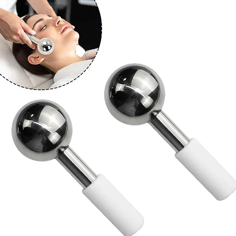 Cryo Ice Globes - Cooling Facial Massage Tool - Curated Lifestyle
