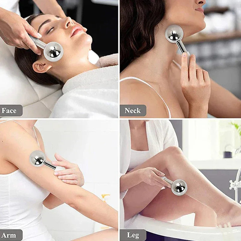 Cryo Ice Globes - Cooling Facial Massage Tool - Curated Lifestyle
